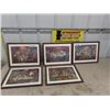 Image 1 : 5 Poker Playing Dog Picture 13" x 17" 
