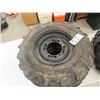 Image 2 : 4 ATV Tires with Rims - have some wear + cracking ; (2) 