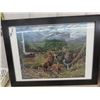Image 2 : CN Picture Jasper 24" x 28" , Mountain Goat Frame Print Limited