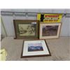 Image 1 : 3 Print/ Pictures Framed - Biggest 15" x 19" 