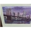 Image 2 : Framed Print of Brooklyn Bridge + Mirror