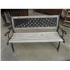 Image 1 : Cast End + Wood Yard Bench 48" Wide