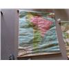 Image 1 : 3 Roll Up School House Maps; Empire South America, Empire Asia, 