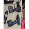 Image 2 : Craftsman Cordless Drills, Batteries, Charger plus Bosch Cordless 