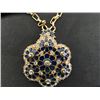 Image 2 : Fancy Bejewelled Neckalce Marked JBK - China