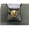 Image 2 : Pair of Fashion Gold Rings with Stones