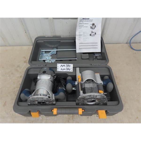 Mastercraft Maximum 11 Amp 2 HP Plunge/ Fixed Router