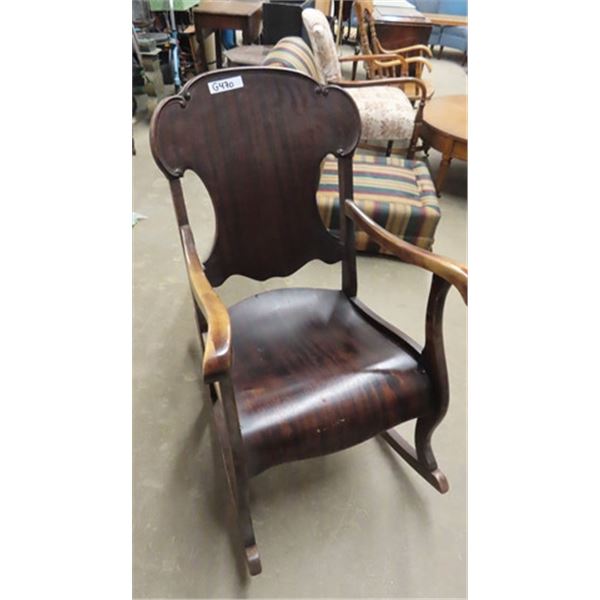 Great Vintage Wooden Rocking Chair