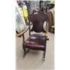 Image 2 : Great Vintage Wooden Rocking Chair