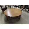 Image 1 : Large Round Coffee Table/ End Table 15" x 40" 