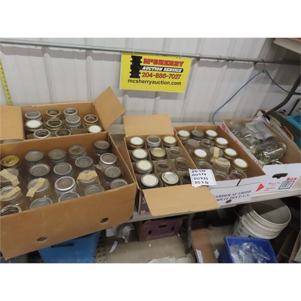 5 Boxes of Sealer Jars