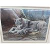 Image 2 : Wolf Framed Print Limited Edition + Signed 22" x 27" 