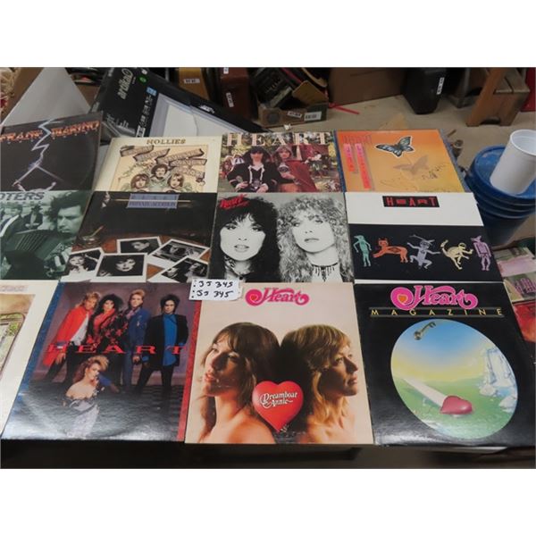 20 Rock n Roll Records ; Heart, Hooter, Focus, plus more