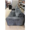 Image 3 : Comfy Dark Grey Cloth Couch 85" wide