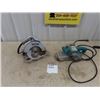 Image 1 : Makita Belt Sander + Stanley Circular Saw