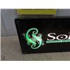 Image 2 : SOBE Health Food Light Up Sign - Works 12" x 28" 
