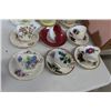 Image 2 : 12 China Cup + Saucer Pairs ; Paragon, Royal Stafford, Royal 