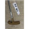 Image 2 : Vintage Acushnet Bullseye Original S-A Brass Putter