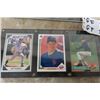 Image 3 : 6 Baseball Cards ; 1990 David Justice