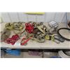 Image 1 : Assorted Ratchet Straps, Door Mirrors, Cable