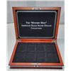 Image 2 : The "Mystery Mint" American Eagle Silver Dollar Collection Display Box - Empty (13"x9.5"x3")