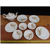 Image 1 : Northumbria "Golden Horizon" China Plates/Saucers and Tea Pot