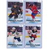 Image 1 : Set of 4, 2019-20 Young Guns cards - Victor Olofsson, Ryan Poehling, Cody Glass & Nikta Gusev