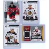 Image 1 : 4 assorted U.D. Rookie cards - 3 are numbered and 1 is a Rookie Materials card