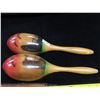 Image 2 : 2 wooden Maracas