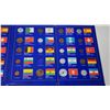 Image 5 : 4 blue "Coins of the world" folders, various international coins, assorted years