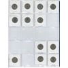 Image 3 : 5 pages of USA 25 cent coins, various years - 1965-2012