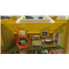 Image 4 : vintage vfisher price play family house with assorted toys