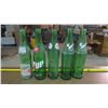 Image 2 : vintage bottles - sprite, american dry, 7-up and mountain dew