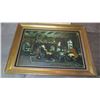 Image 1 : preston williams gaming time painting in frame - 44.5"x32.5"