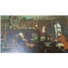 Image 3 : preston williams gaming time painting in frame - 44.5"x32.5"