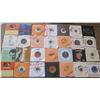 Image 1 : lot of 28 45rpm records