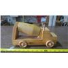 Image 1 : vintage wooden cement truck