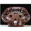 Image 2 : Painted Creamer can with Cast metal antique tractor seat- Hossier (Custom made corner seat)