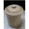 Image 2 : 1/4 Gallon Medalta crock with lid - Very good condition