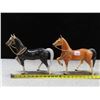 Image 2 : 2 Vintage Horse Figurines