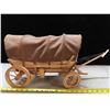 Image 4 : Wooden Covered Wagon - "Makes an Ideal Lamp" - Electrical parts not included