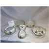 Image 2 : Beautiful, hand painted, Nippon, dish set. Includes two tea cups with saucers, cream and sugar bowl 