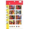 Image 2 : Superhero Stamp Set - 10 X 45¢ New Old Stock Stamps.