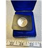 Image 3 : 1972 Specimen Nickel Dollar. Housed in its original blue clamshell case of issue. Bright White.