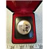 Image 1 : 1975 Specimen Calgary Centennial Silver Dollar. Housed in its original black clamshell case of issue