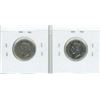Image 2 : Lot of 2 1951c Nickel 5 Cents Varieties. Includes Large Half Moon & Small Half Moon, both the result