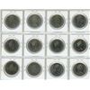 Image 2 : Lot of 12 Canadian Nickel Dollars. 1968, 1969, 1970 Manitoba, 1972, 1973 PEI, 1974 Winnipeg, 1975, 1
