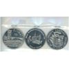 Image 2 : Lot of 3 Kitimat, BC aluminum medals. Large 2 inch medals issued by ALCAN.