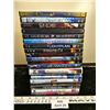 Image 1 : Lot of 19 DVD movie collection, Gangs of New York, 50 shades, Gone with the wind, Free Willy and mor