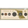 Image 1 : 1971 Canada Year Set. 6-coin set.